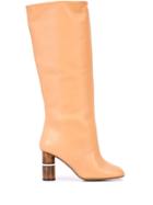 Neous Knee High Boots - Brown