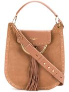 Balmain Domaine 33 Shoulder Bag - Pink & Purple