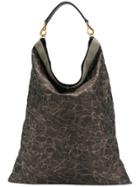 Mismo Printed Shoulder Bag - Green