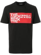 Neil Barrett The Visionary Mind T-shirt - Black