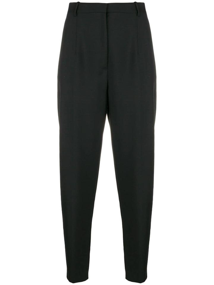 Jil Sander Tapered Fit Trousers - Black