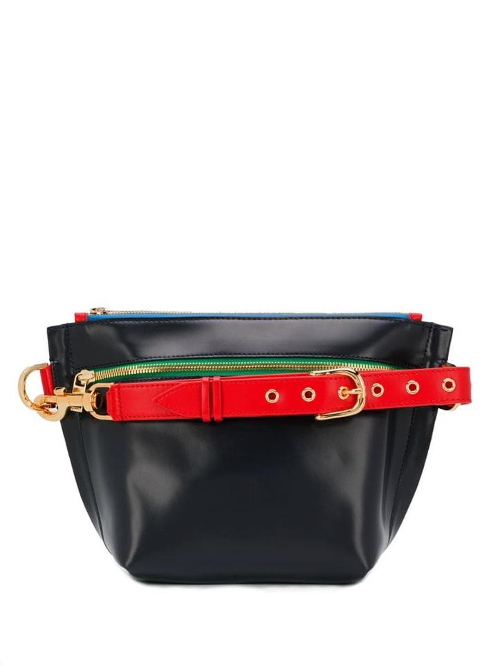 Sacai Contrast Satchel - Blue