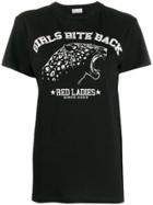 Red Valentino Girls Bite Back T-shirt - Black