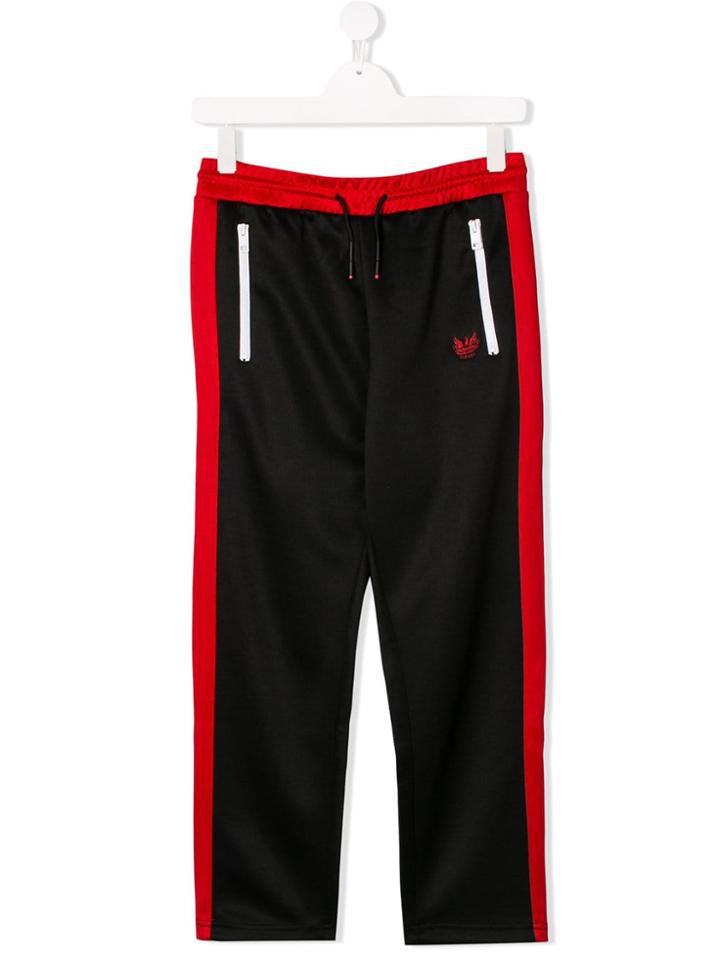 Diesel Kids Teen Side Stripe Track Trousers - Black