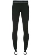 Marc Cain Sports Leggings With Stirrup Ankles - Black