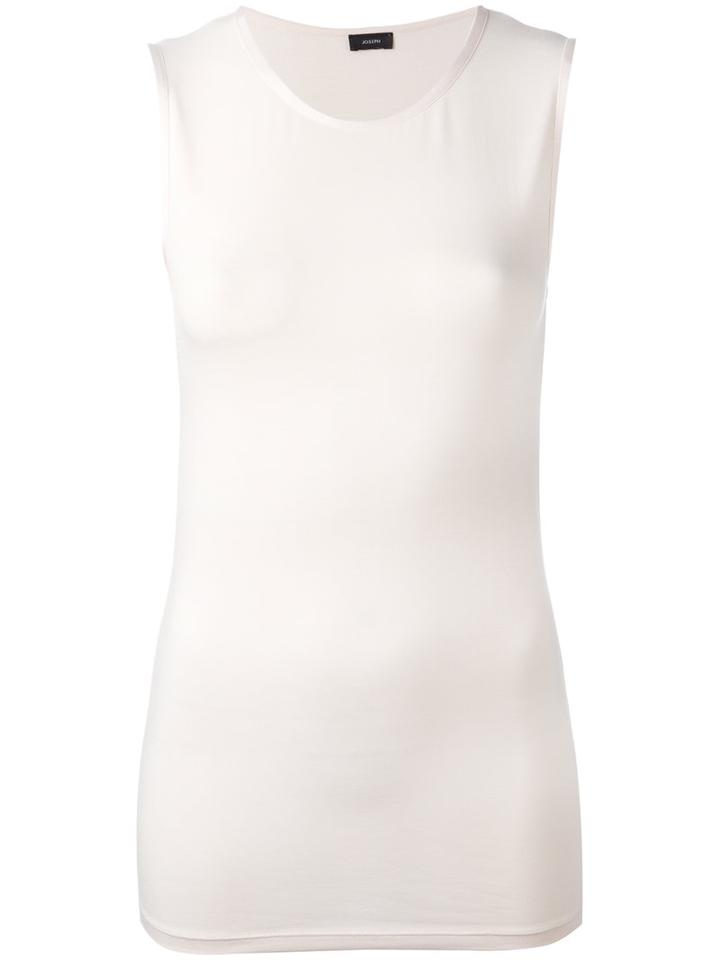 Joseph Vest Top, Women's, Size: Medium, Nude/neutrals, Lyocell/cotton/spandex/elastane