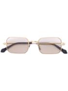Brioni Square Frame Sunglasses - Metallic