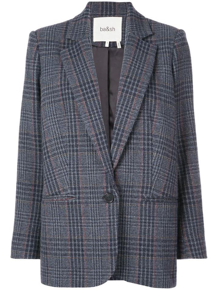 Ba & Sh Theo Single-breasted Blazer - Blue