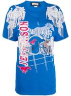 Night Market Printed T-shirt - Blue