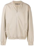 Helmut Lang Lightweight Zip Front Jacket - Nude & Neutrals