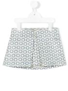 Hucklebones London - Deco Daisy Mini Skirt - Kids - Cotton/polyester/metallized Polyester - 6 Yrs, Girl's, Grey