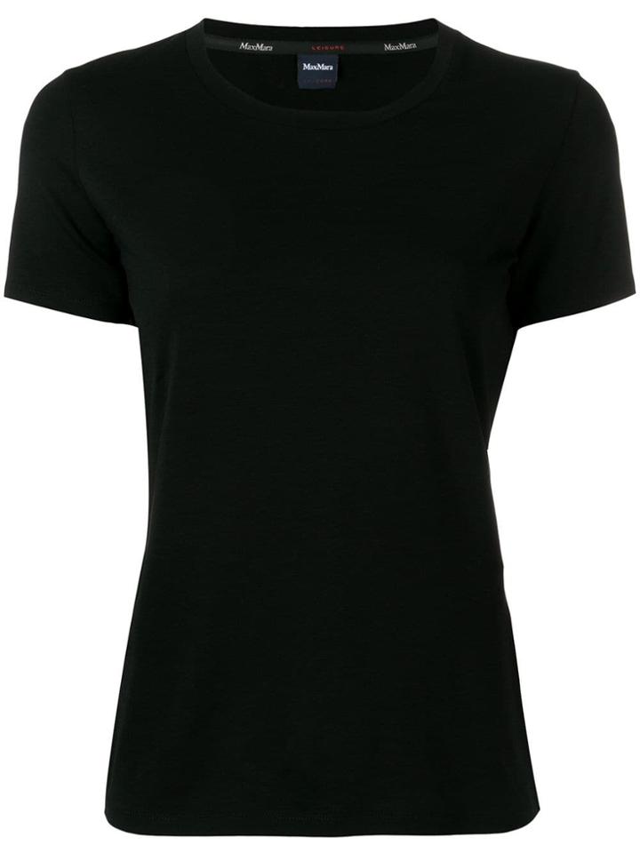 Max Mara Vagare Crew Neck T-shirt - Black