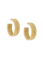 A.p.c. Chunky Hoop Earrings - Gold