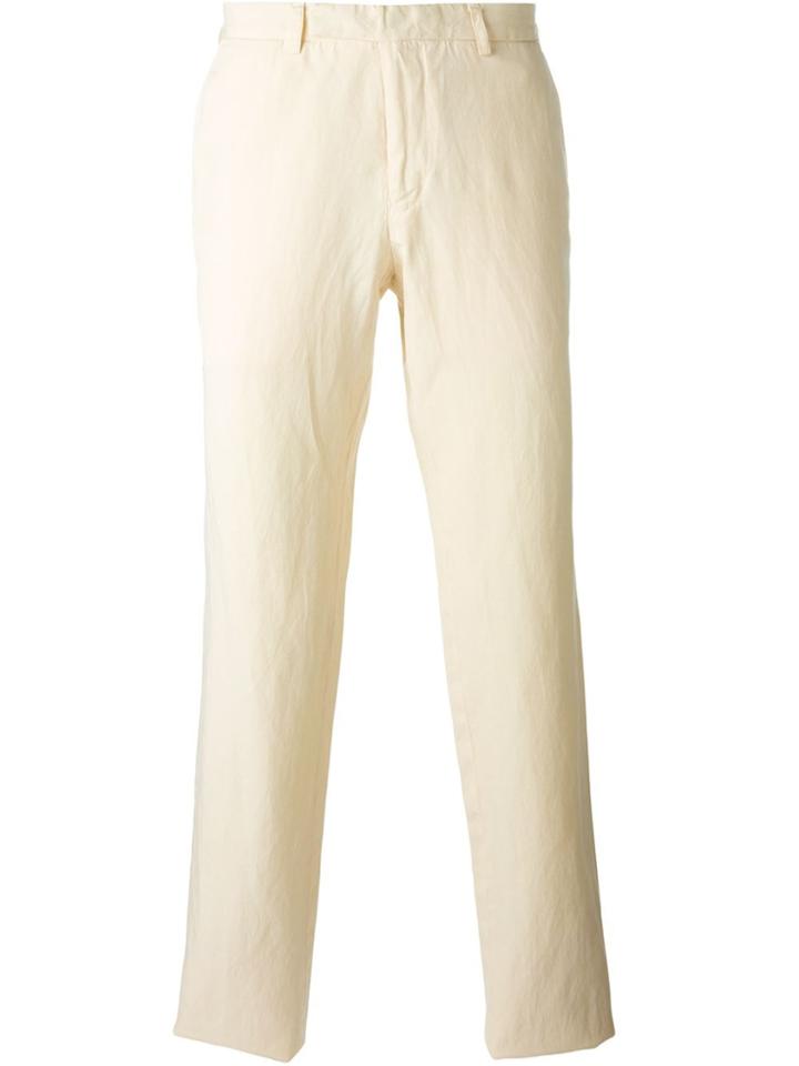 Fashion Clinic Timeless Straight Legged Trousers - Nude & Neutrals