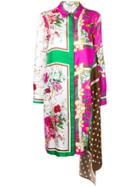 P.a.r.o.s.h. Fantasia Shirt Dress - Pink