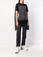 Jw Anderson Double Layer-sleeve T-shirt - Blue