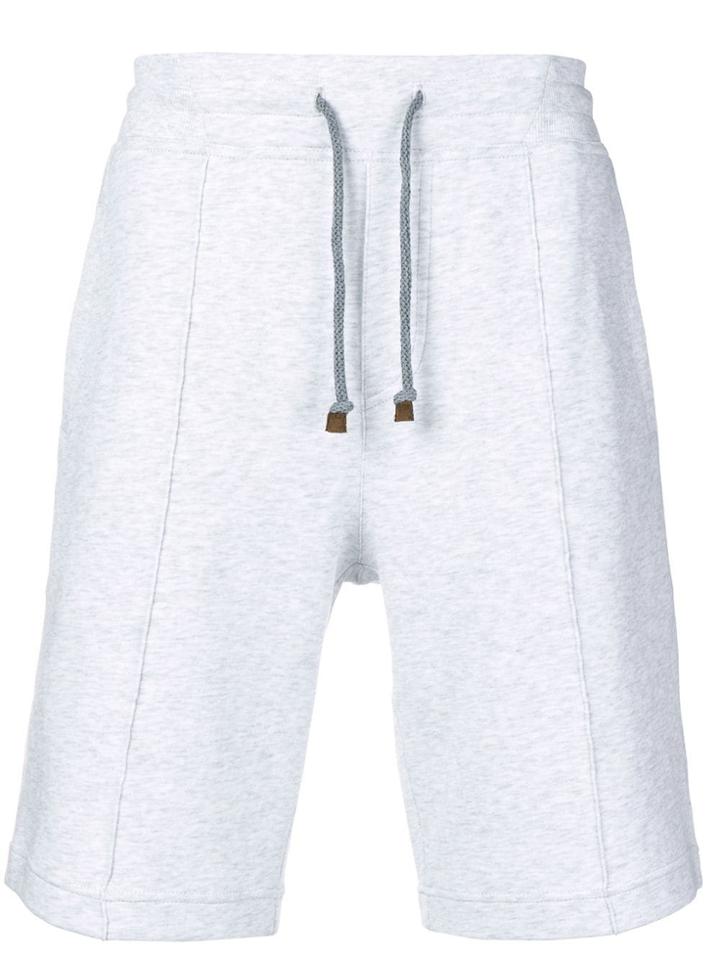 Brunello Cucinelli Drawstring Bermuda Shorts - Grey
