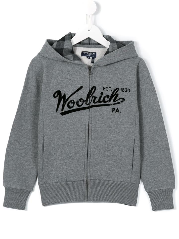 Woolrich Elbow Patches Hoodie