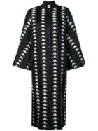 Kappa All-over Logo Coat - Black