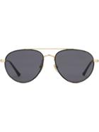 Gucci Eyewear Aviator Metal Sunglasses - Black