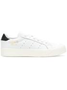 Adidas Flat Lace-up Sneakers - White