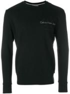 Ck Jeans Embroidered Logo Sweatshirt - Black