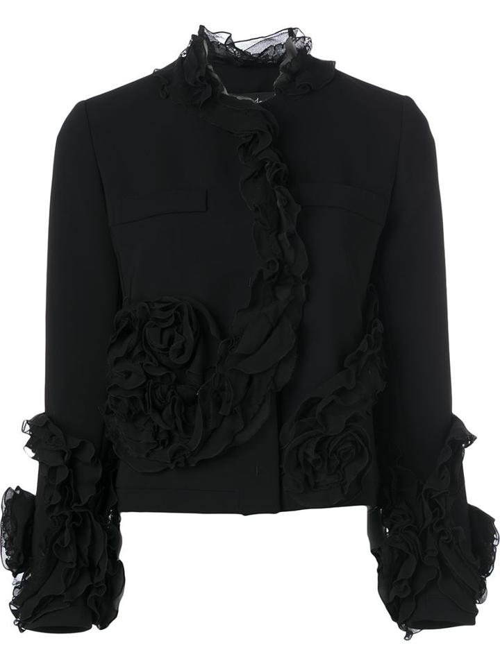 Rossella Jardini Ruffled Front And Sleeve Shirt