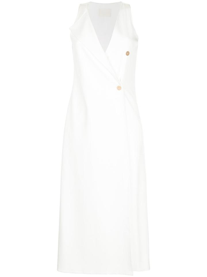 Dion Lee Soft Trench Dress - White
