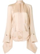 Petar Petrov High Neck Blouse - Neutrals