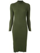 Mara Mac High Neck Dress - Green