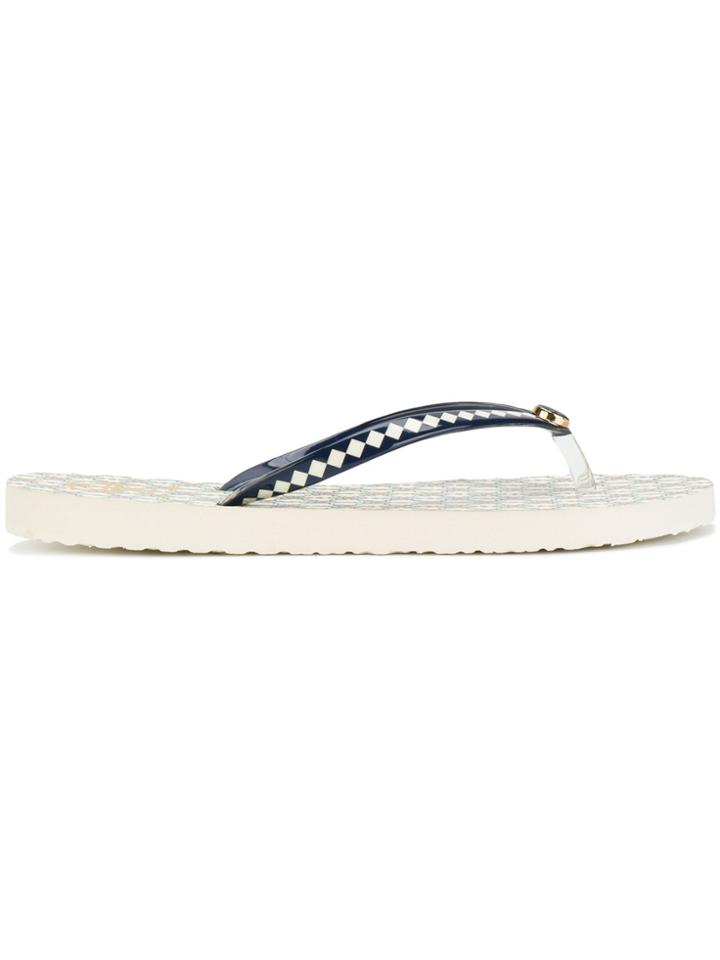 Tory Burch Print Flip Flops - Multicolour