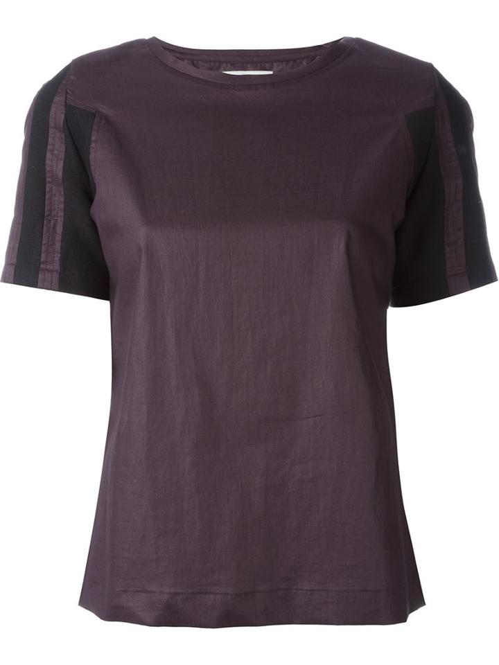 A.f.vandevorst 161 Album Top, Women's, Size: 40, Pink/purple, Cotton/polyurethane