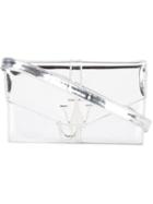 J.w.anderson Logo Plaque Shoulder Bag, Women's, Grey