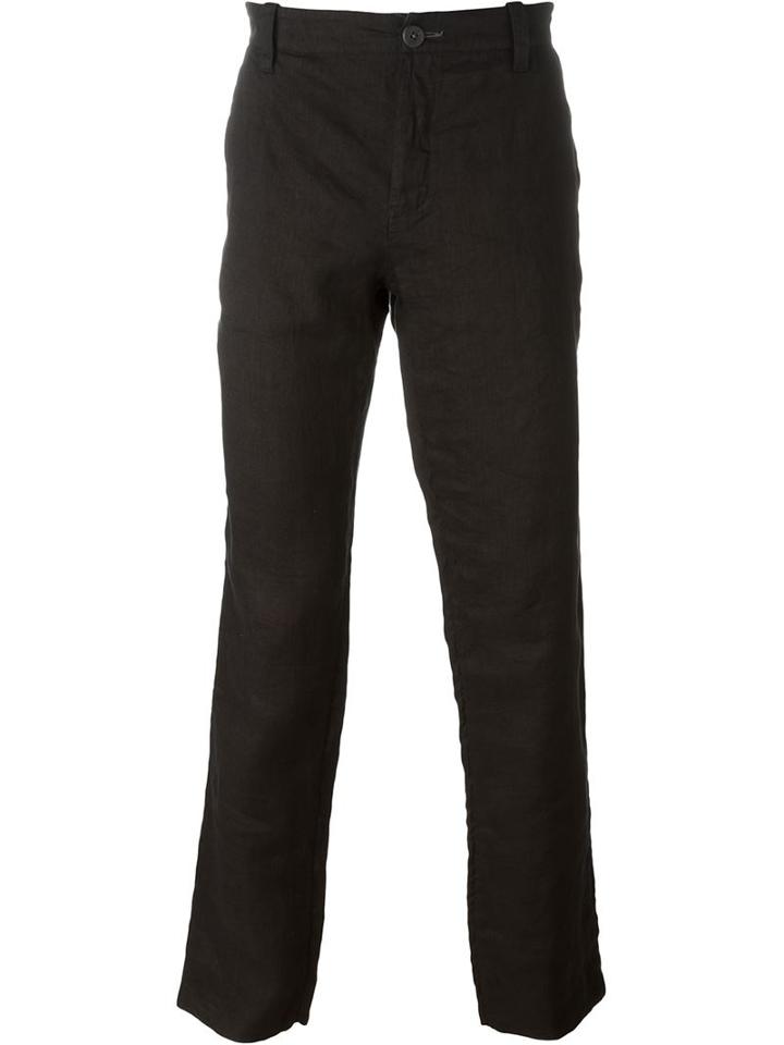 Transit Linen Trousers, Men's, Size: S, Grey, Linen/flax
