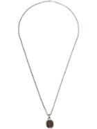 Tobias Wistisen Tree Stone Necklace, Adult Unisex, Metallic