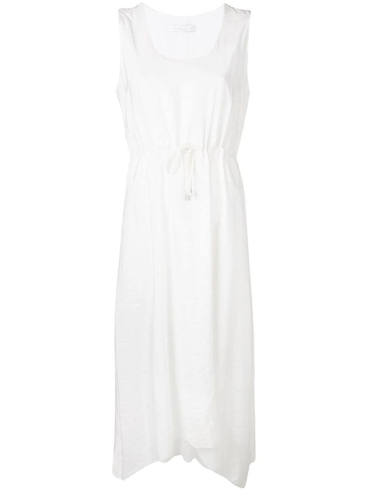 Fabiana Filippi Asymmetric Midi Dress - White