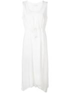 Fabiana Filippi Asymmetric Midi Dress - White