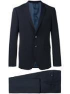 Tonello Two Piece Suit, Men's, Size: 52, Blue, Virgin Wool/spandex/elastane/cupro