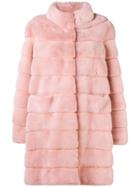 Liska Pocketed Longsleeved Jacket - Pink