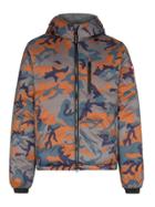 Canada Goose Lodge Hooded Camouflage-print Puffer Jacket - Grey
