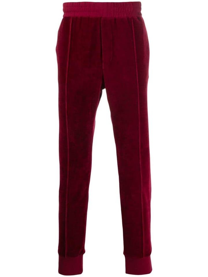 Haider Ackermann Raised Seam Track Pants - Red