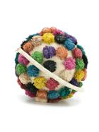 Serpui Straw Clutch Bag - Multicolour