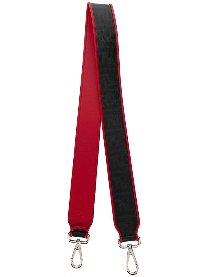 Fendi Ff Logo Back Strap - Red