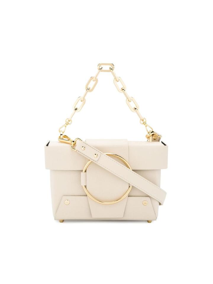 Yuzefi Cream Asher Shoulder Bag - Neutrals