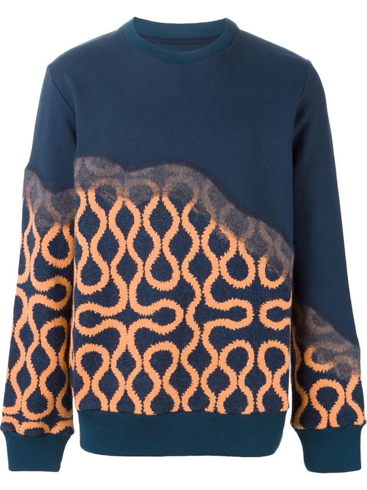 Vivienne Westwood Man Scribble Intarsia Sweater