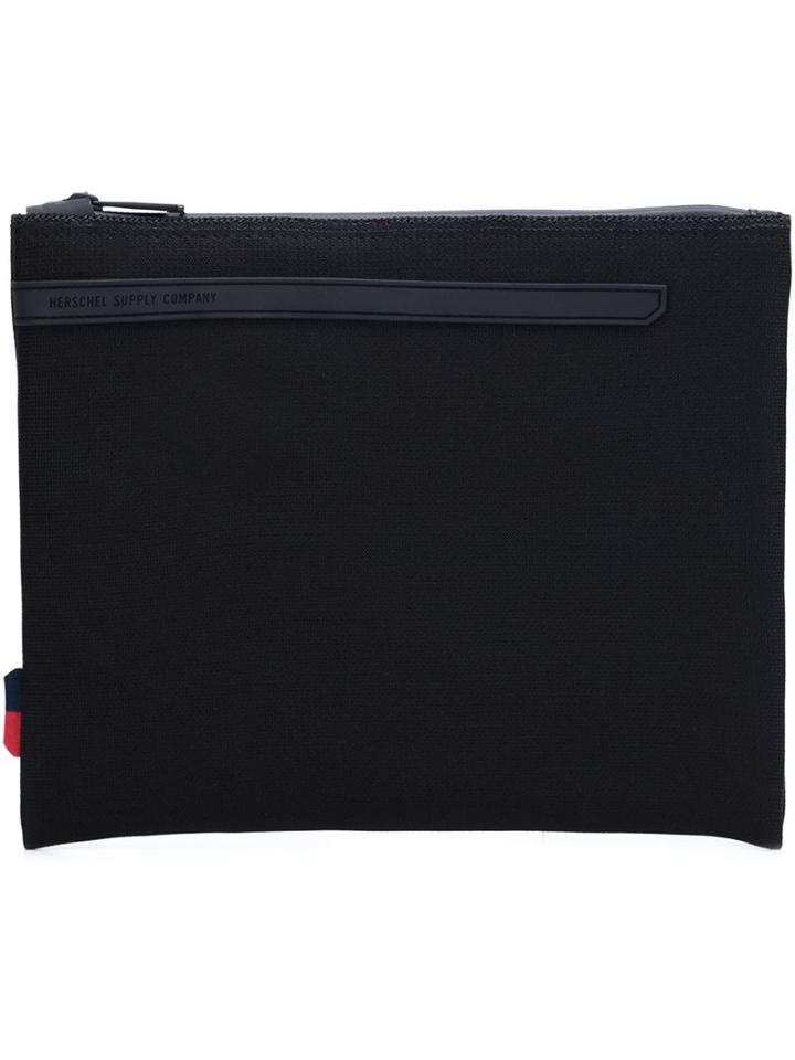 Herschel Supply Co. Lateral Zip Medium Clutch