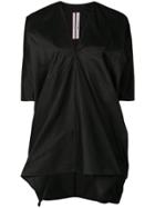 Rick Owens Loose V-neck T-shirt - Black
