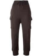 R13 'pacific' Knit Cargo Pants, Women's, Size: Xs, Grey, Cotton
