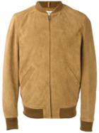 A.p.c. The Ferris Bomber Jacket, Men's, Size: Xl, Brown, Calf Leather/polyester