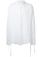 Strateas Carlucci - Veil Macro Shirt - Men - Cotton - Xs, White, Cotton